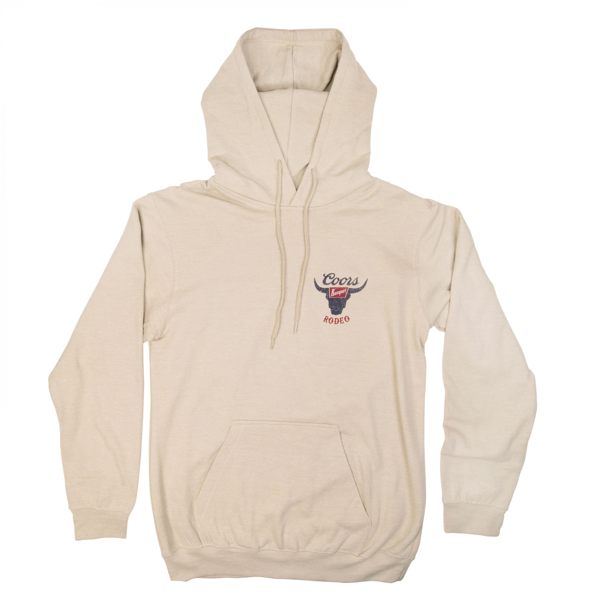 Coors Banquet Rodeo Logo Sand Pull-Over Hoodie